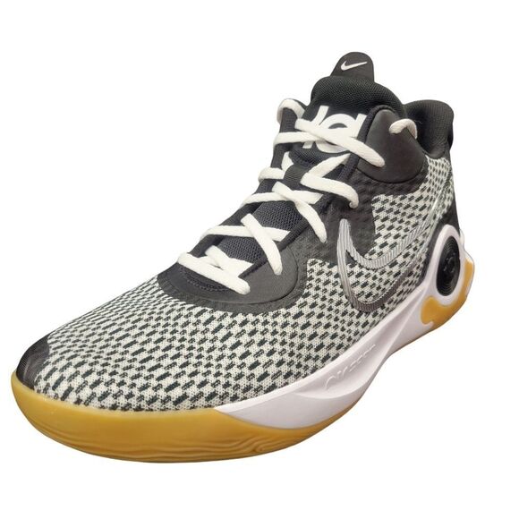 Nike KD Trey 5 IX Smoke Grey White Black Basketball Shoes CW3400-006 Men's Size - Picture 9 of 9